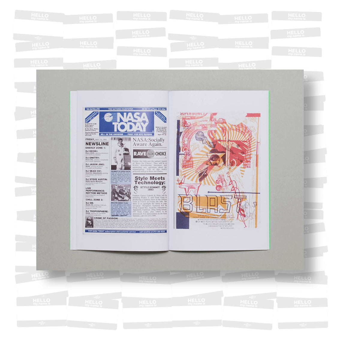 New York Rave Flyers 1991-1995