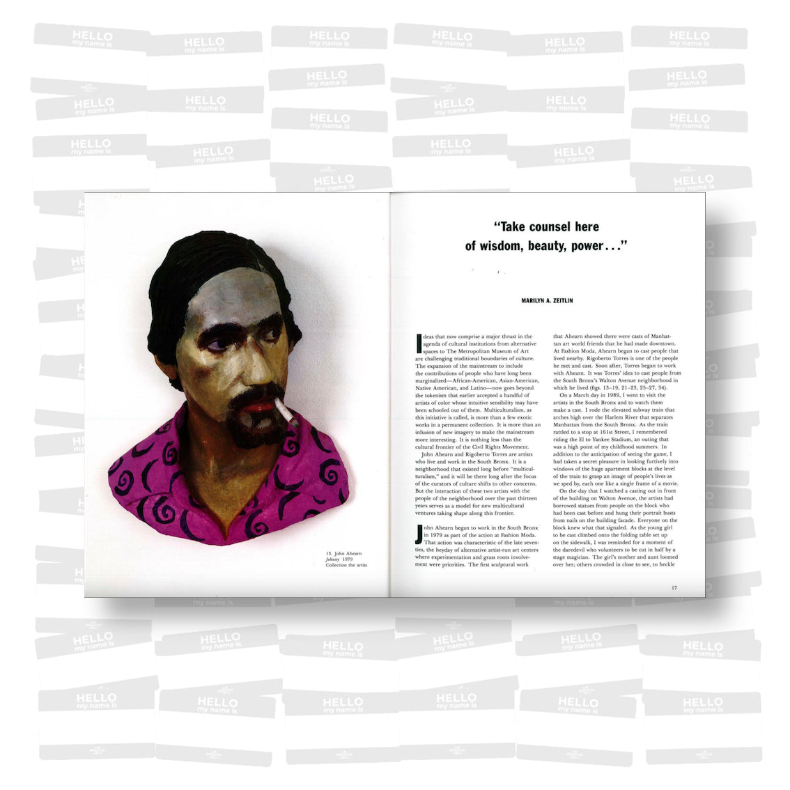 South Bronx Hall of Fame: Sculpture by John Ahearn and Rigoberto Torres