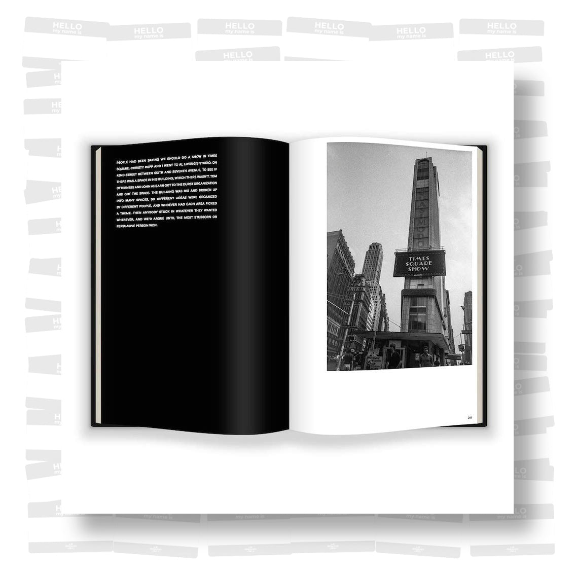 Jane Dickson in Times Square