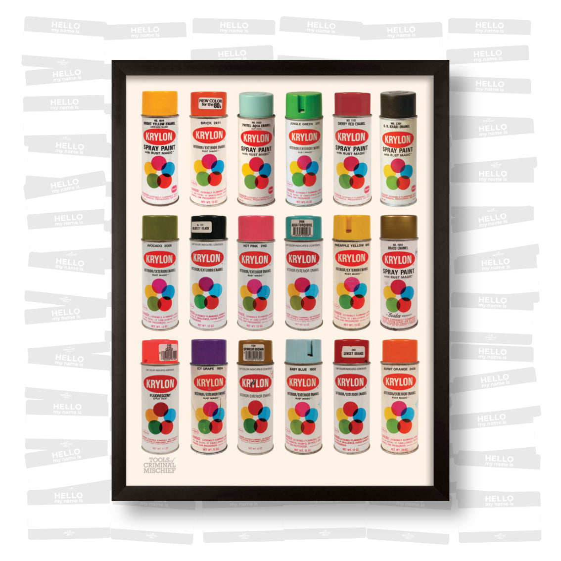 Roger Gastman - Tools of Criminal Mischief : The Cans IV (Krylon Edition)