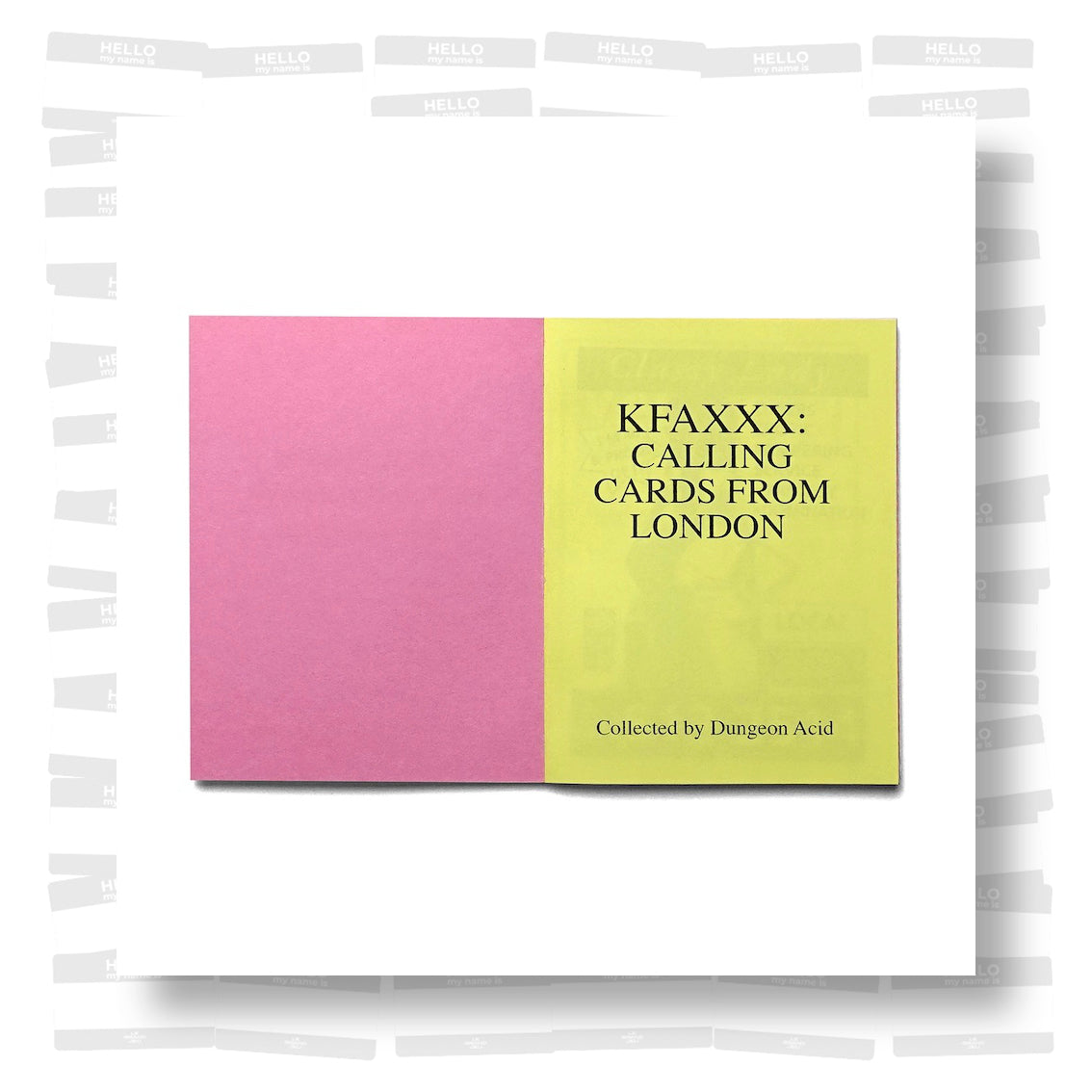 KFAXXX - Calling Cards From London