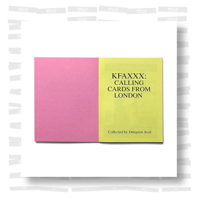 KFAXXX - Calling Cards From London