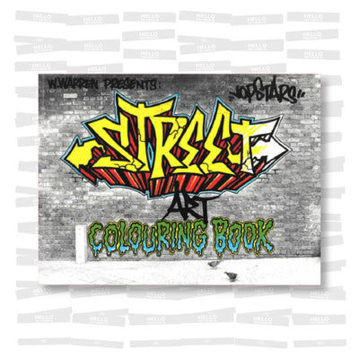 Street Art Colouring Book