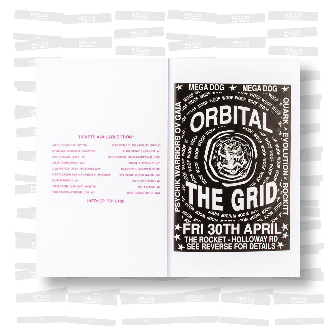 London Rave Flyers 1990-1996