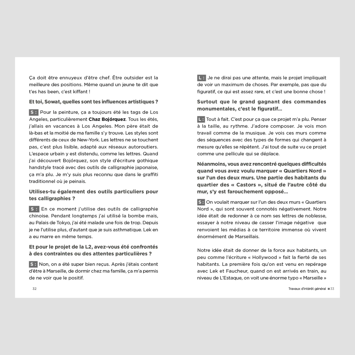 Lek & Sowat - Travaux d'Intérêt Général